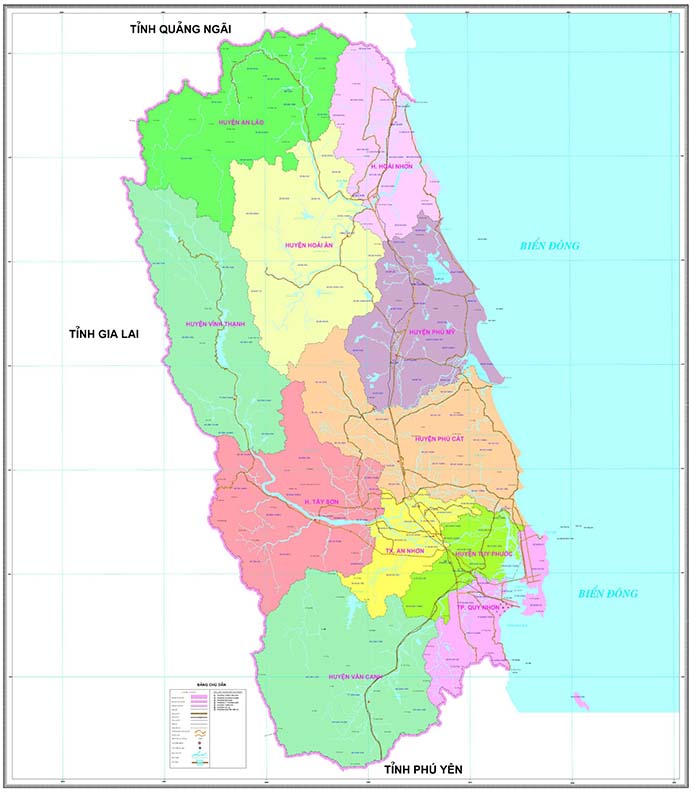 Bản đồ Bình Định